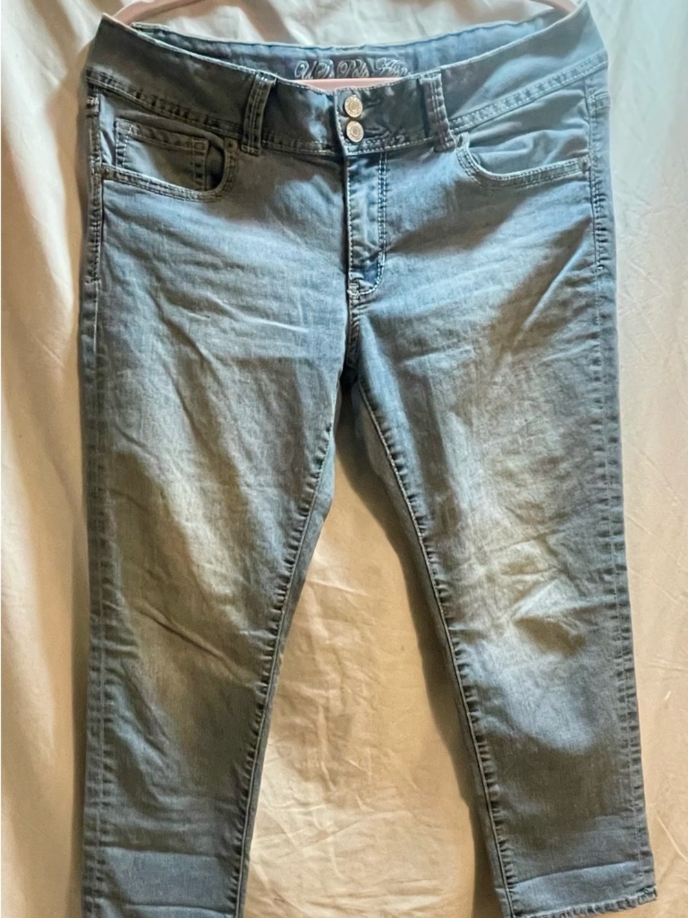 Light wash denim cropped jeans U.S. Polo Assn - Women’s size 13/14